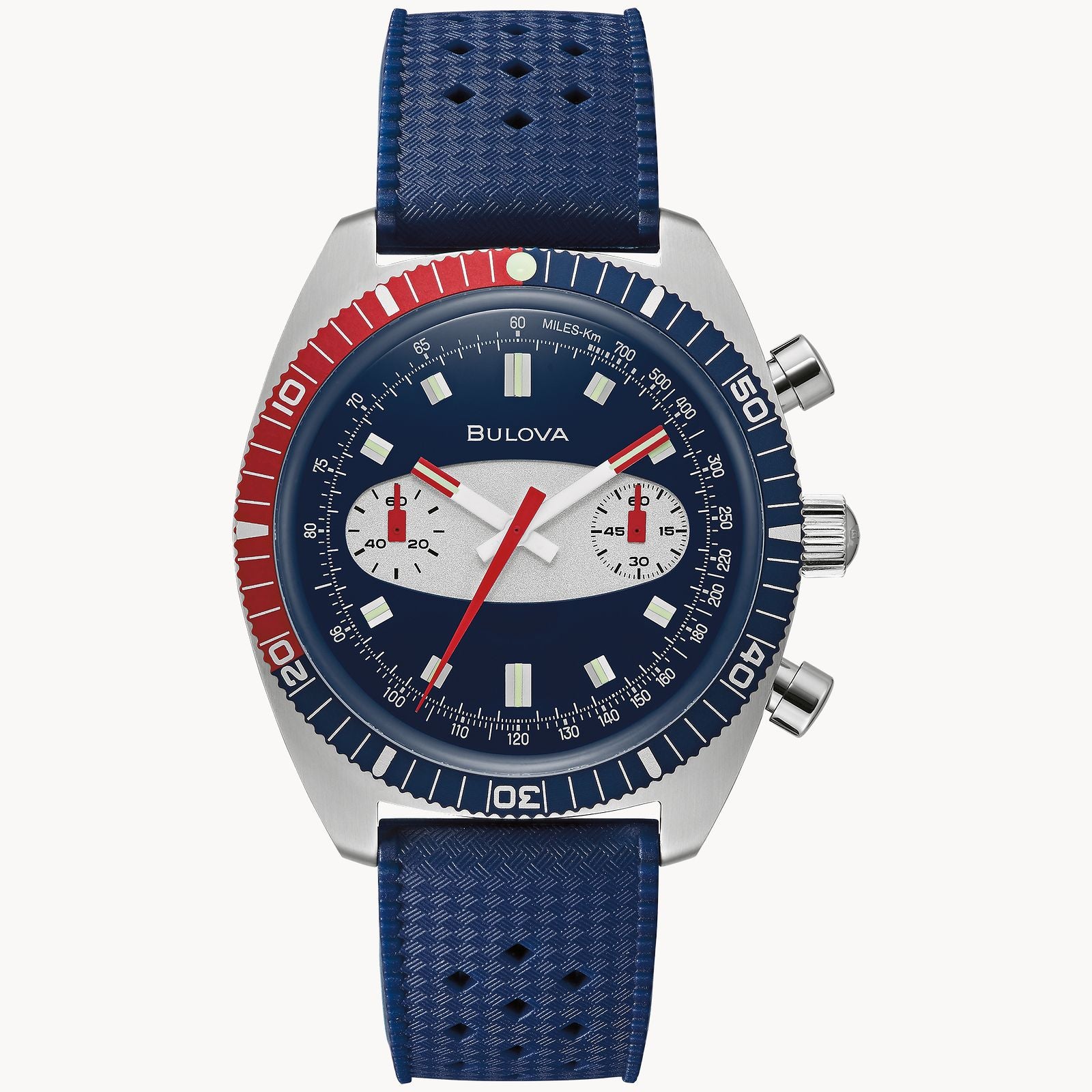 Reloj Bulova unisex con correa de resina modelo: 98A253