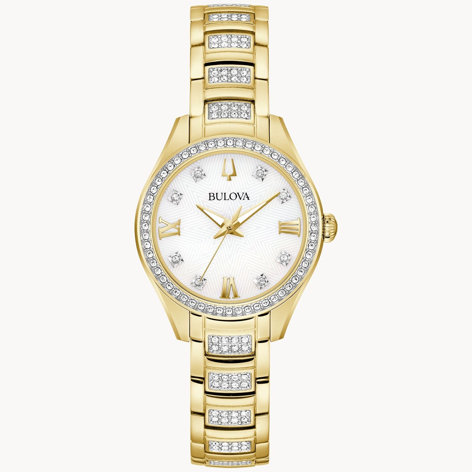 Reloj Bulova para mujer con pulsera de acero modelo: 98L306