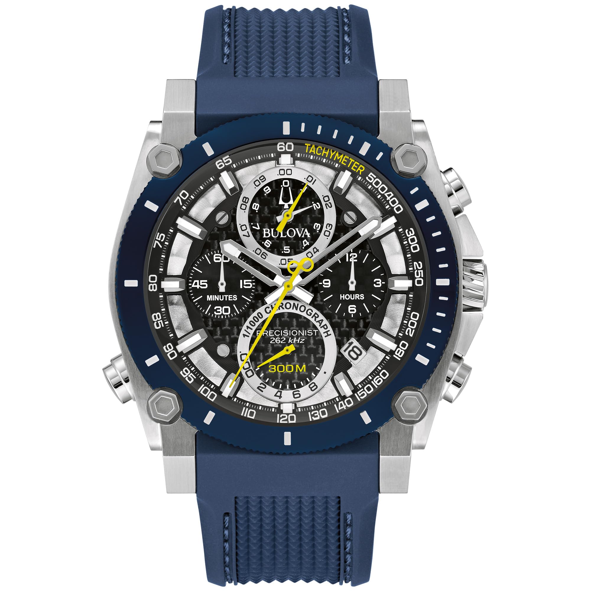 Reloj Bulova Icon Modelo para caballero con correa de resina modelo: 98B413