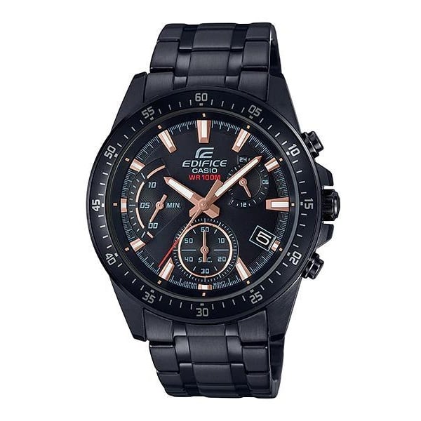 Reloj Edifice para hombre en tono dorado modelo: EFV-540DC-1BV