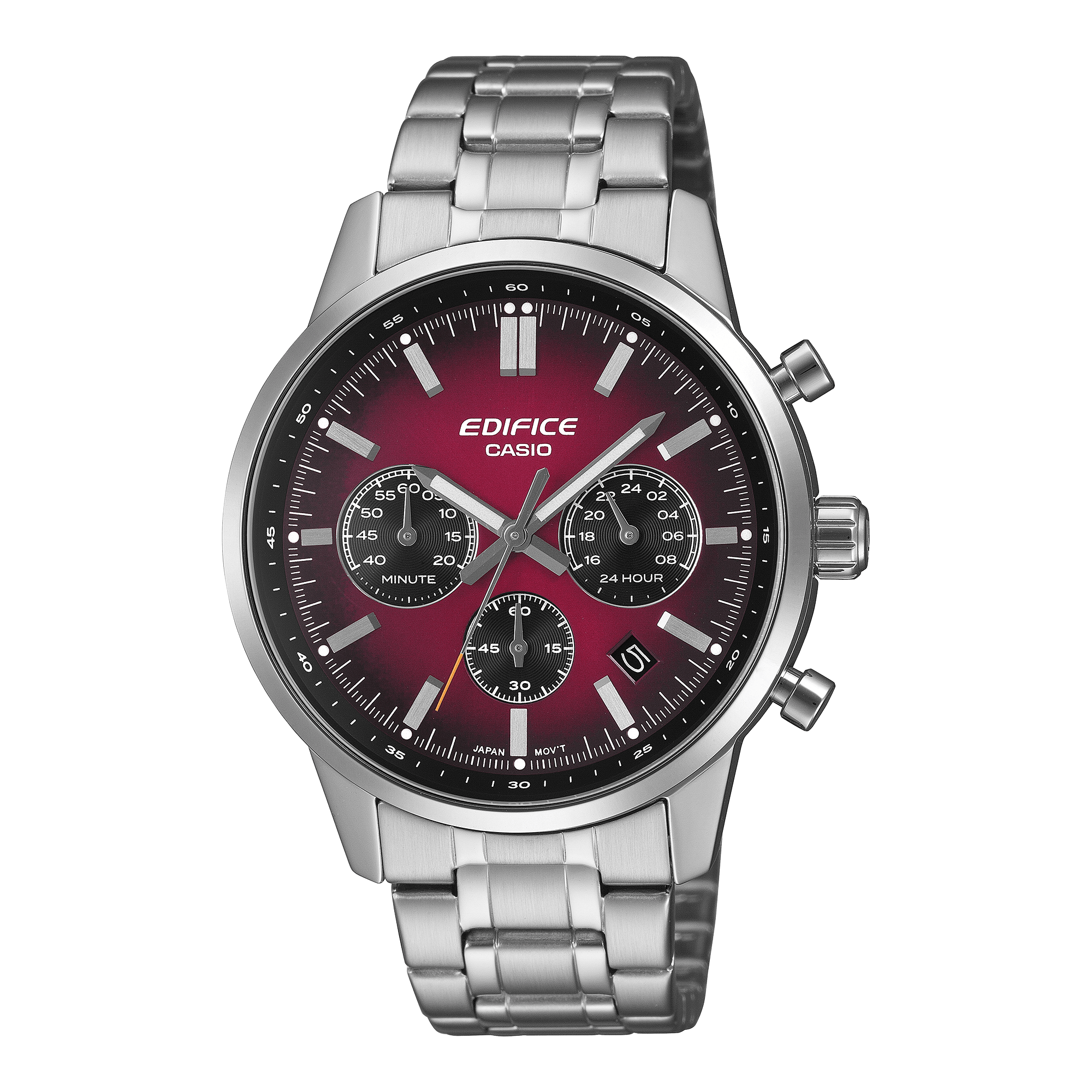 Reloj Edifice para caballero con pulsera de acero modelo: EFR-575D-4A