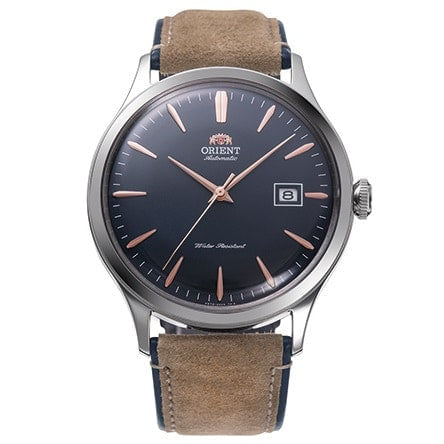 Reloj Orient para hombre con correa de cuero modelo: RA-AC0P02L
