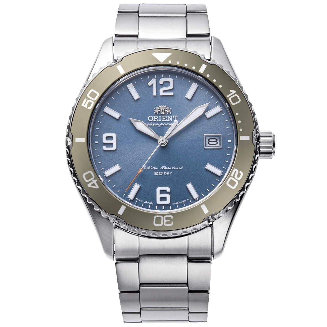 Reloj Orient para hombre con pulsera de acero modelo: RA-WJ0002L