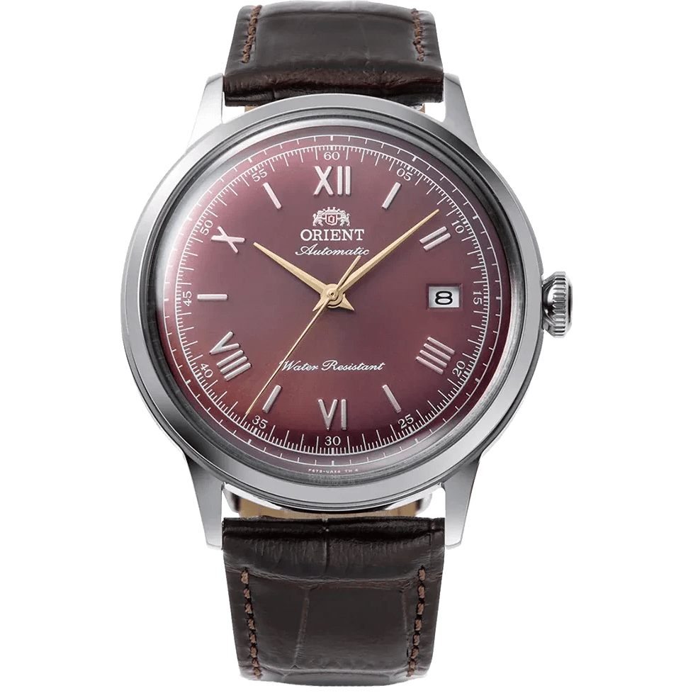 Reloj Orient para caballero con correa de cuero modelo: RA-AC0026R