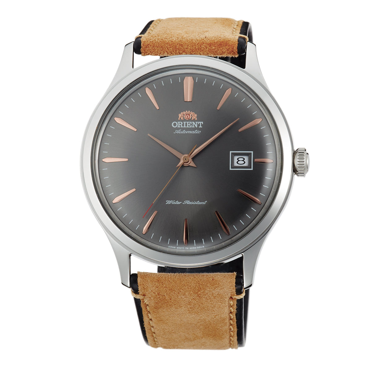 Reloj Orient para caballero con correa de cuero modelo: TAC08003A