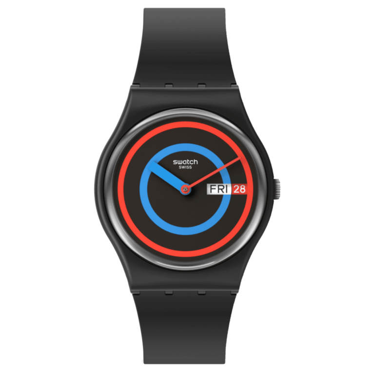 Reloj Swatch unisex con correa de resina modelo: SO28B706