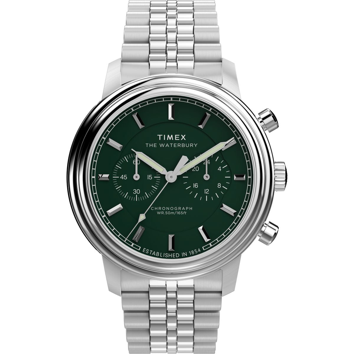 Reloj Timex Waterbury Metropolit para hombre con pulsera de acero modelo: TW2Y23600