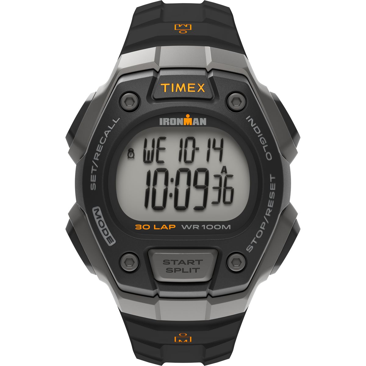 Reloj Timex digital para caballero con correa de resina modelo: T5K821