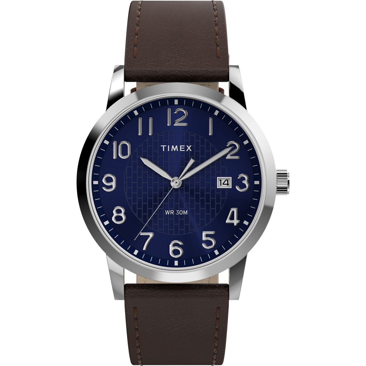 Reloj Timex para caballero con correa de cuero modelo: TW2Y67500