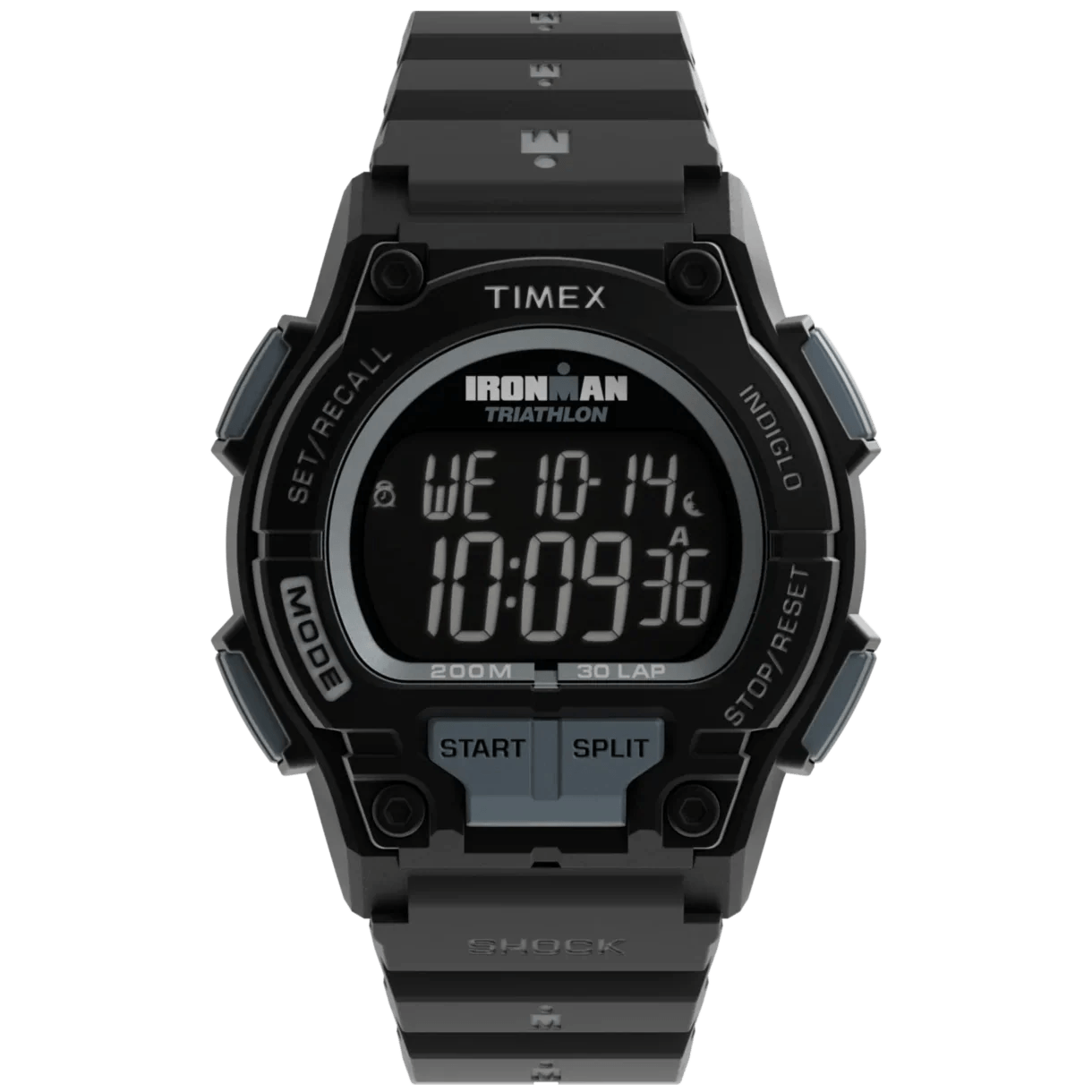 Reloj Timex digital para caballero con correa de resina modelo: TW5M64800