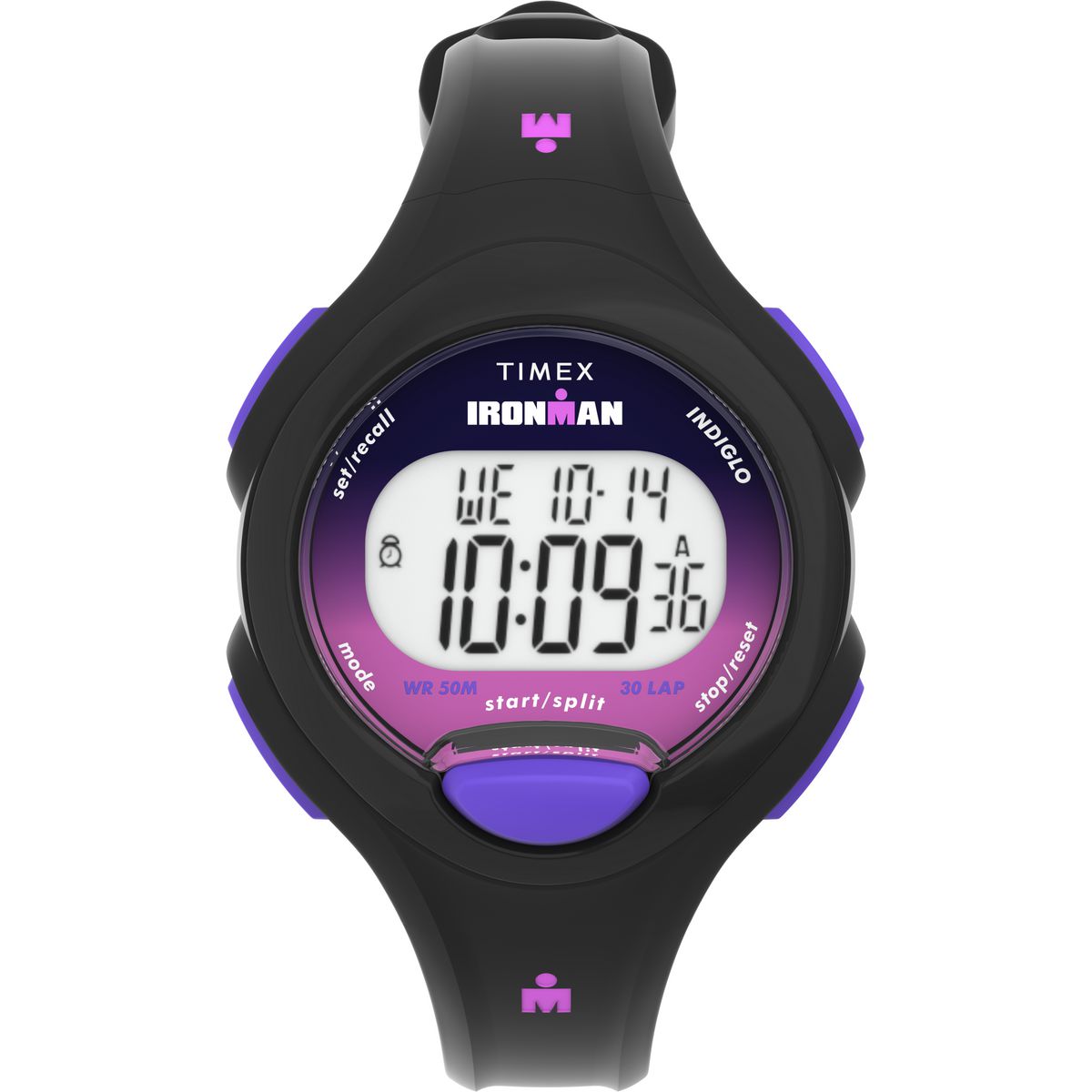 Reloj Timex digital para mujer con correa de resina modelo: TW5M55200