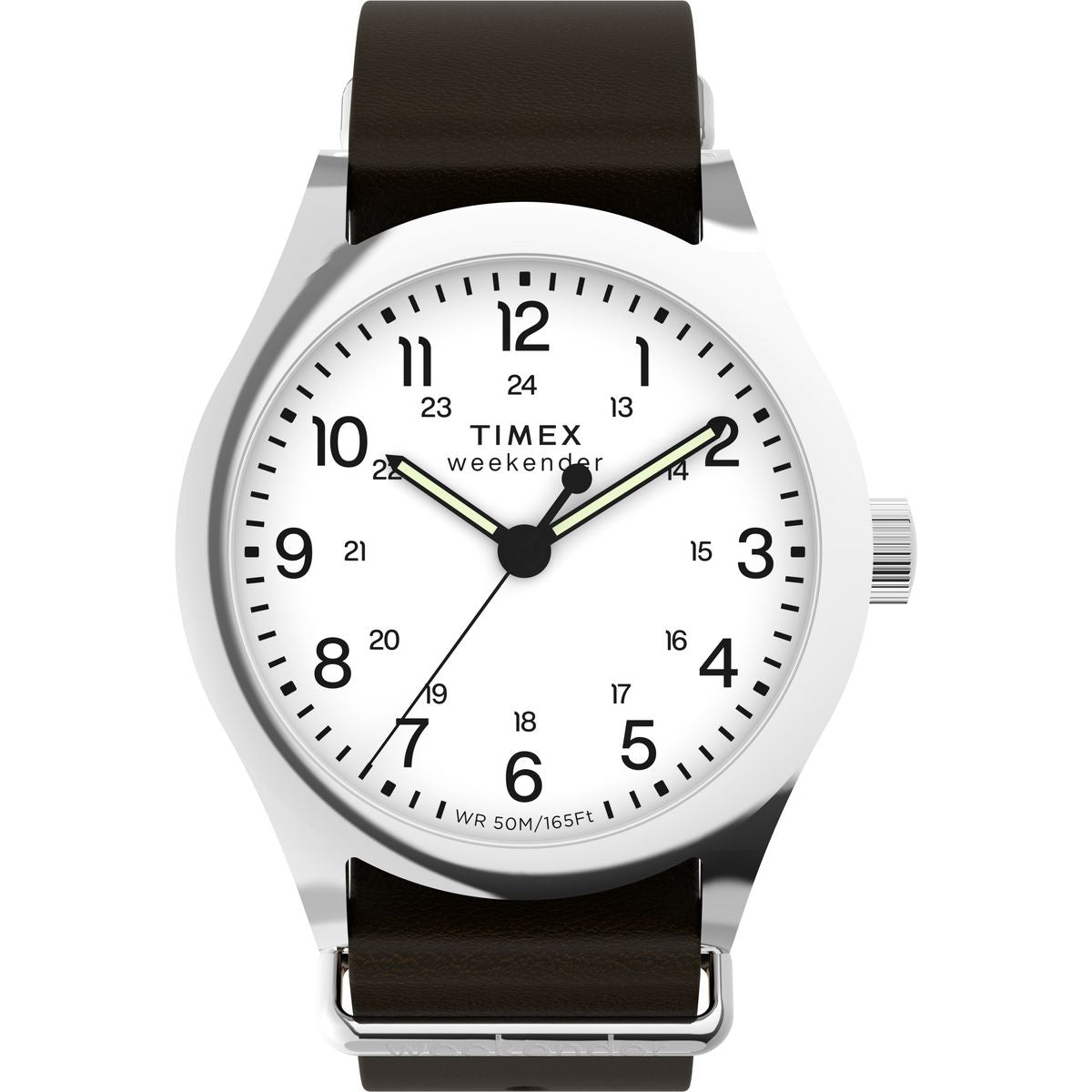 Reloj Timex Weekender Modelo para caballero con correa de cuero modelo: TW2Y35800