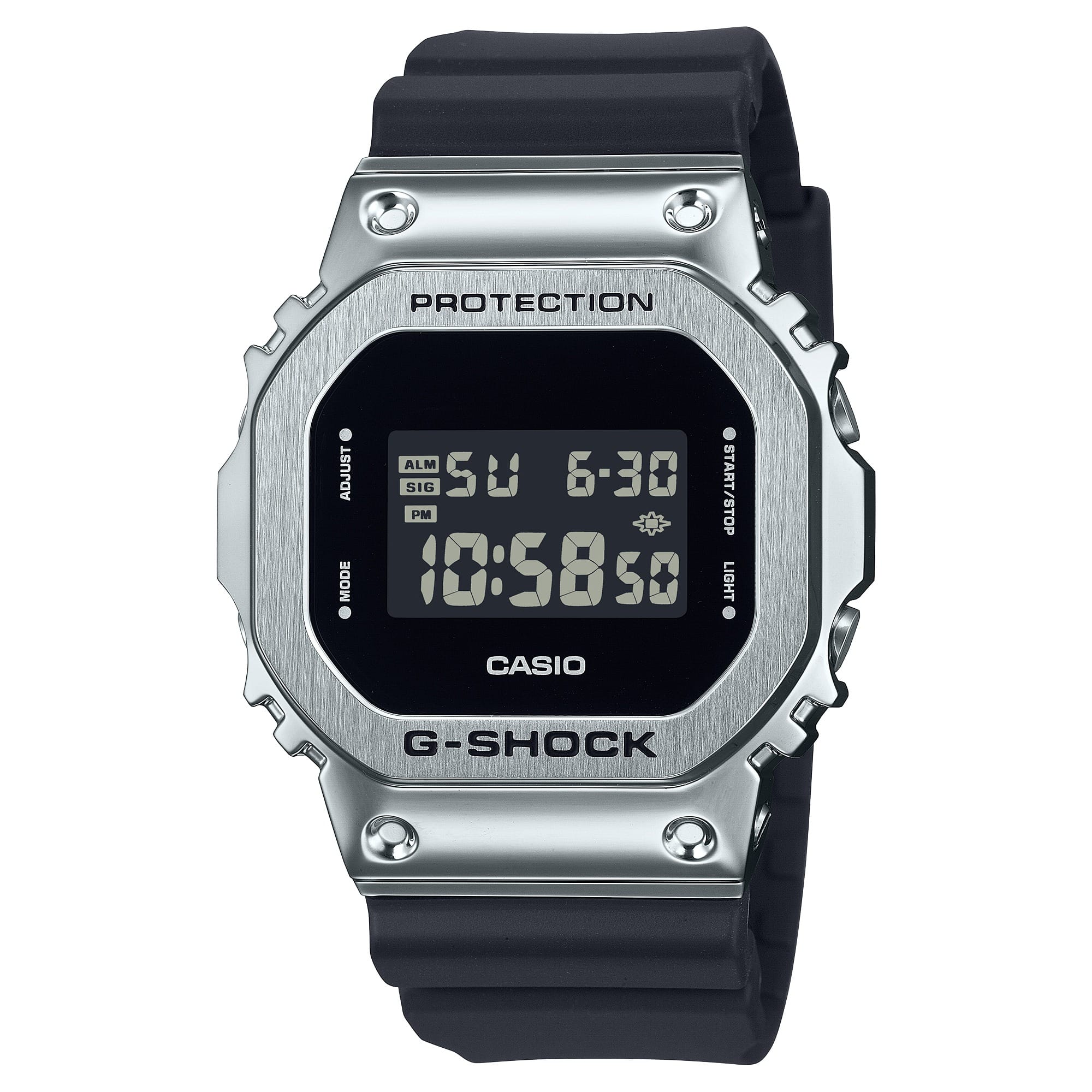 Reloj G-Shock digital para hombre con correa de resina modelo: GM-5600U-1