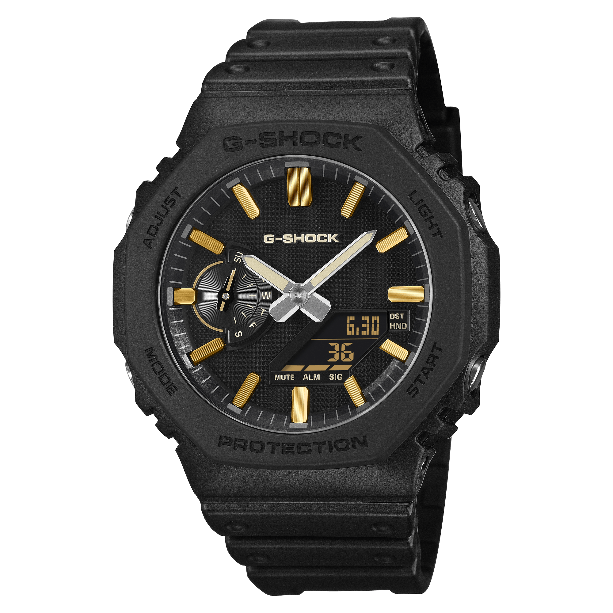 Reloj G-Shock analógico-digital para caballero con correa de resina modelo: GA-2100LXB-1A9