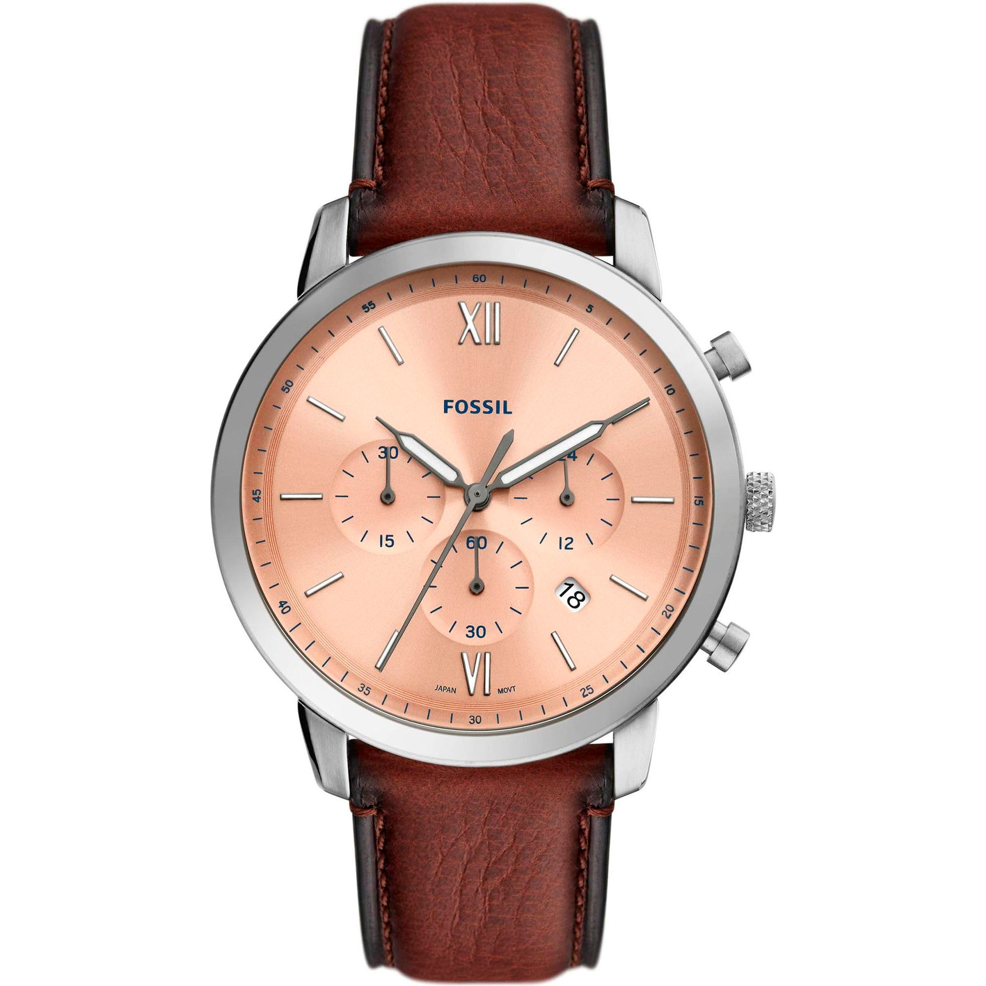 Reloj Fossil para hombre con correa de cuero modelo: FS5982