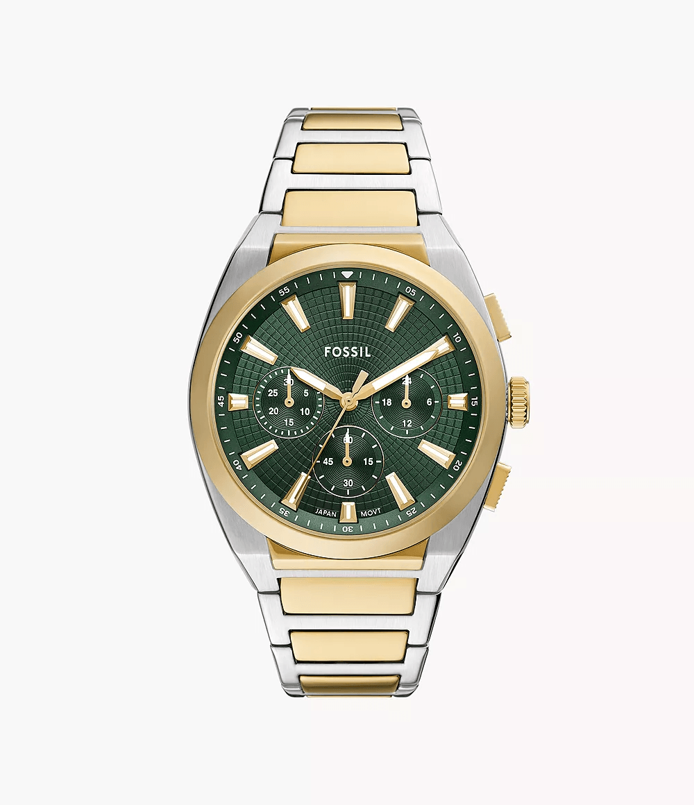 Reloj Fossil Everett Modelo para caballero con pulsera de acero modelo: FS6106
