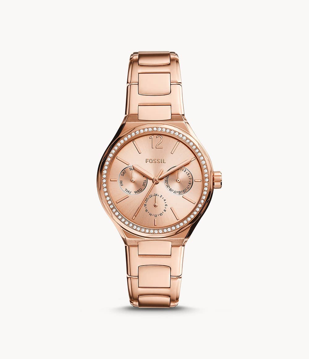 Reloj Fossil para mujer con pulsera de acero modelo: BQ3721