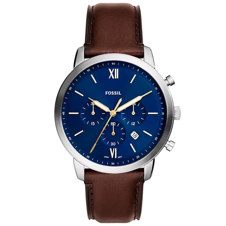 Reloj Fossil Neutra Modelo para hombre con correa de cuero modelo: FS6018