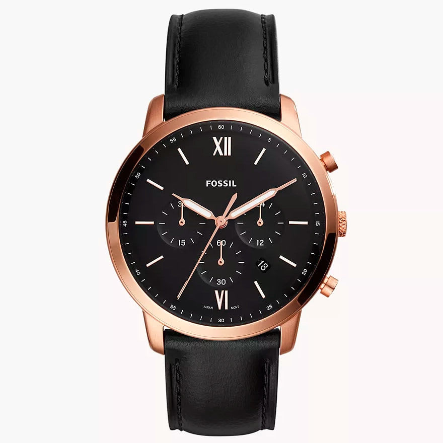 Reloj Fossil Neutra Modelo para caballero con correa de cuero modelo: FS5381