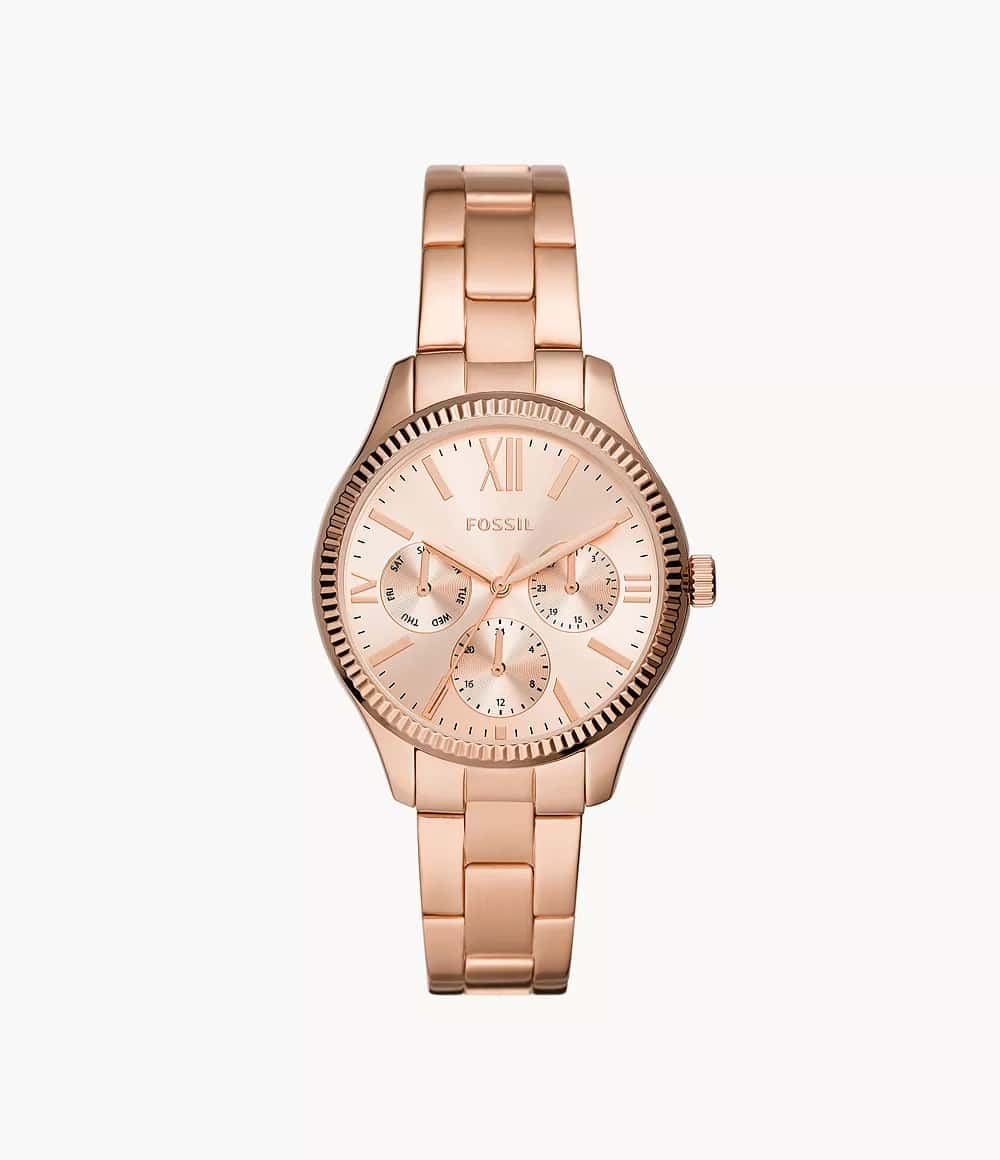 Reloj Fossil para dama con pulsera de acero modelo: BQW3691