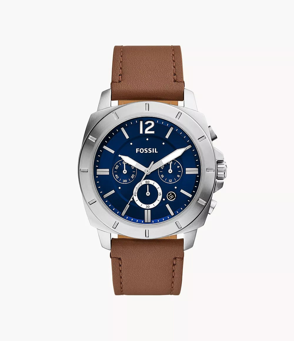 Reloj Fossil para caballero con correa de cuero modelo: BQ2819