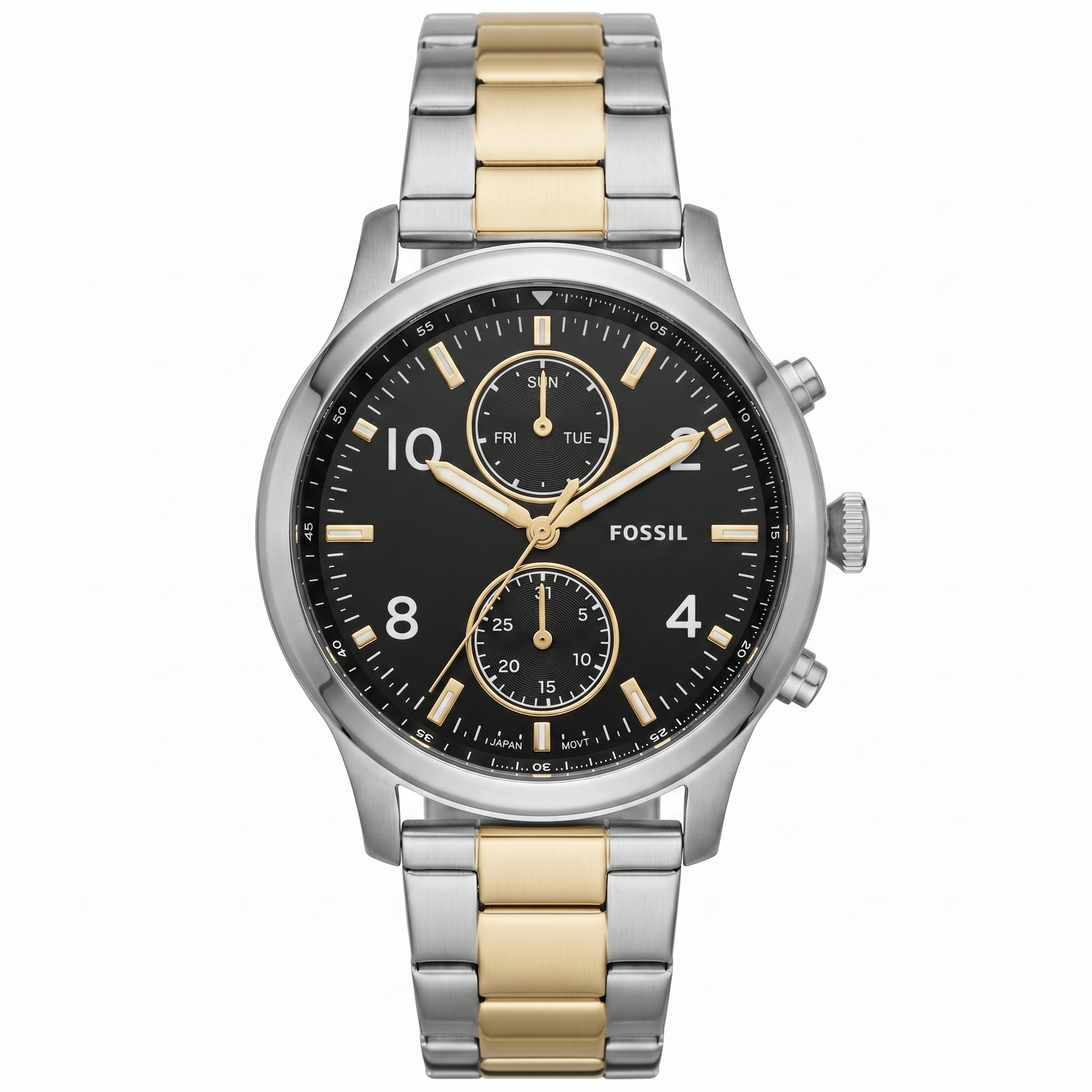 Reloj Fossil para hombre con pulsera de acero modelo: BQM7139