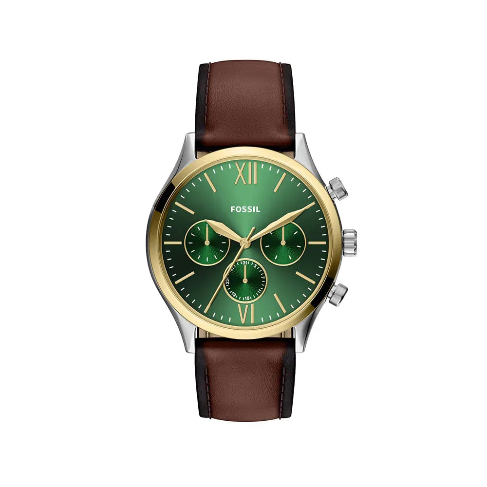 Reloj Fossil para hombre con correa de cuero modelo: BQM7122