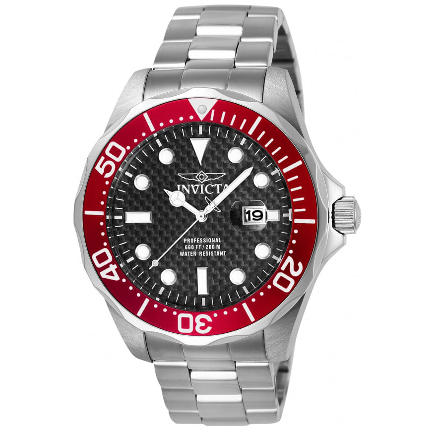 Reloj Invicta para hombre con pulsera de acero modelo: 12565
