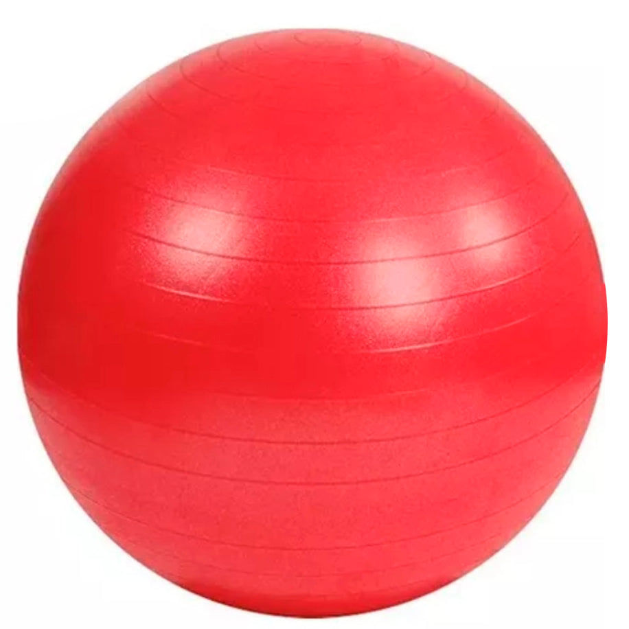 Pelota de alta densidad para pilates y yoga 75 cm rojo AP-775