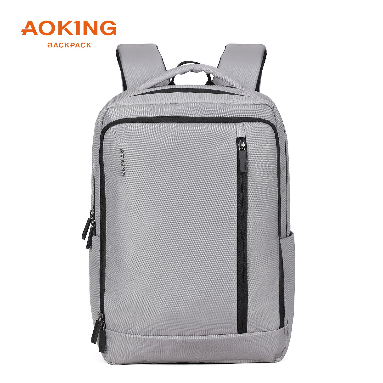 Mochila Aoking con amplios compartimientos gris SN2107-6