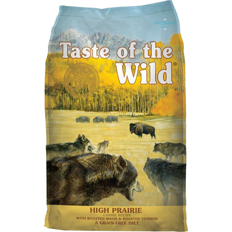 Concentrado para perro Taste Of The Wild High Prairie- Bisonte y venado asado 18KG