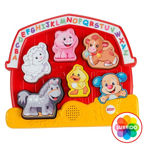 Rompecabezas Fisher Price de animales con sonidos surtidos