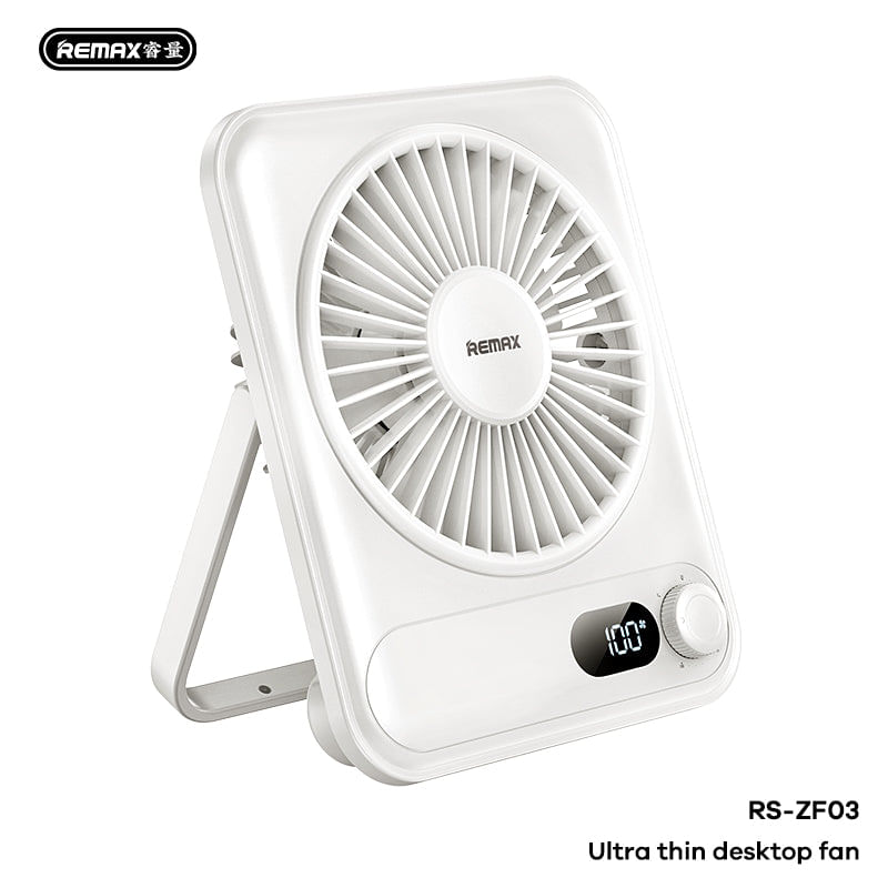 Ventilador de Escritorio Ultrafino Remax RS-ZF03