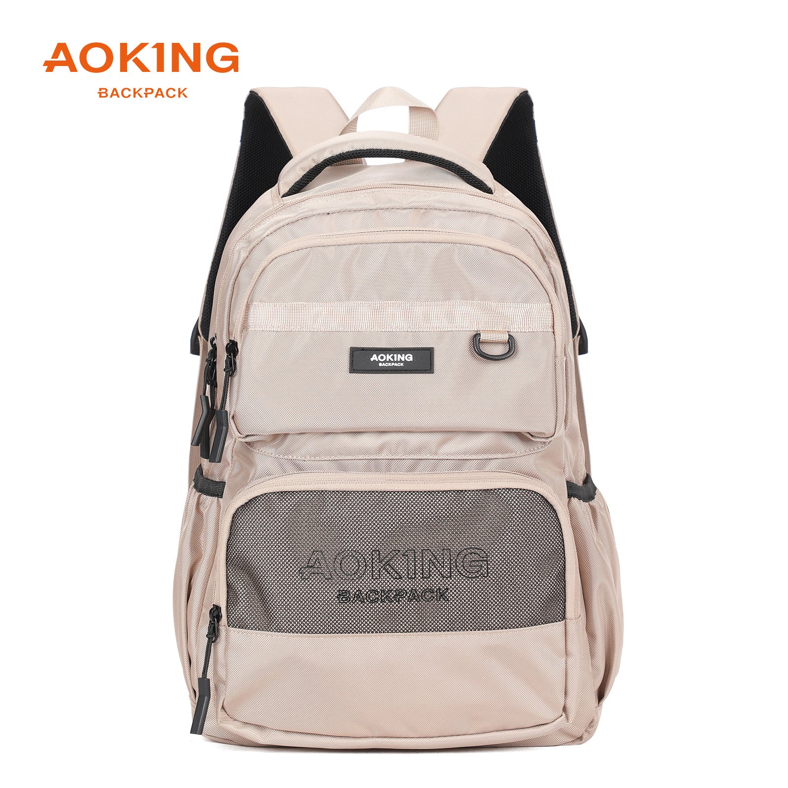 Mochila Aoking Escolar Impermeable caqui XN3520-5