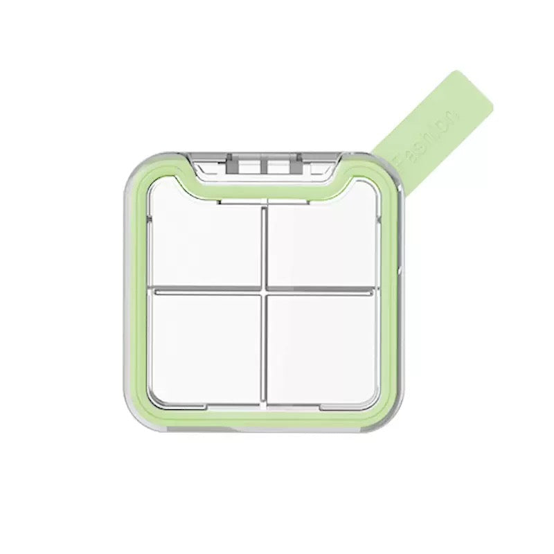 Pastillero Compacto Hermético de 4 Compartimentos 6690V