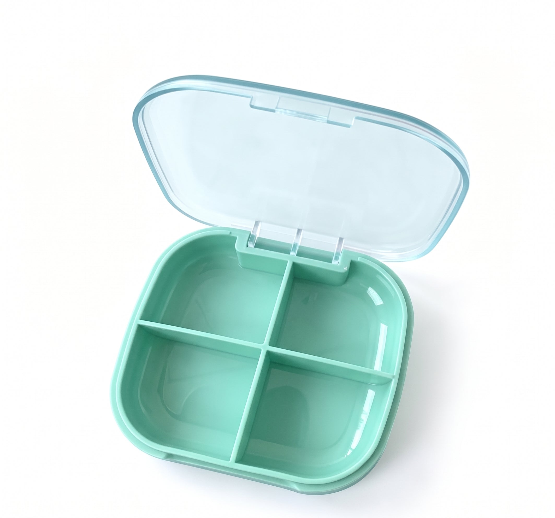 Pastillero Compacto Cuadrado de 4 Compartimentos 34290-3V