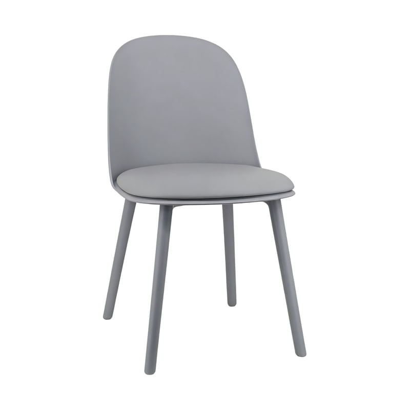 Silla Kea color gris para comedor