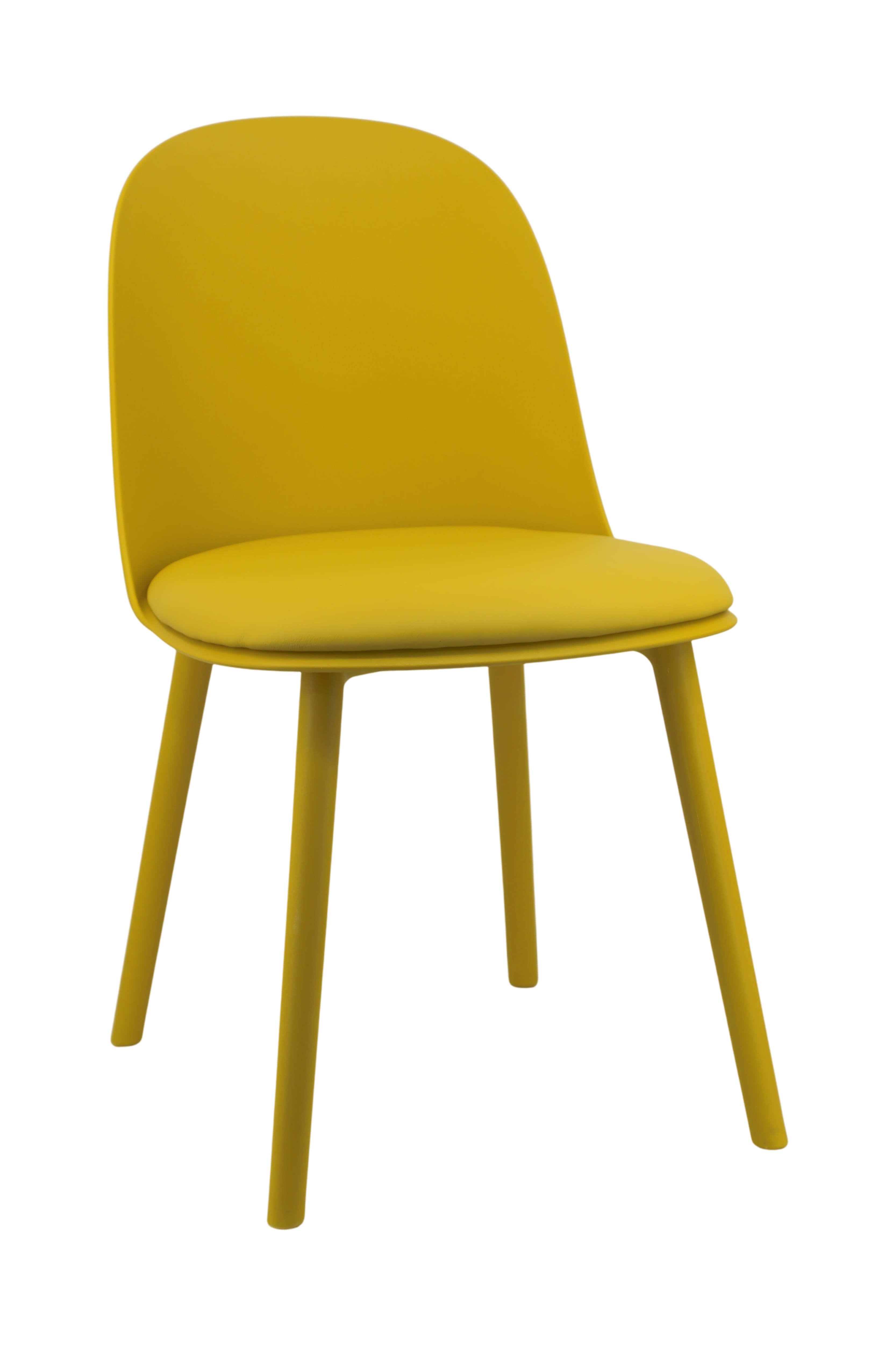 Silla Kea color amarillo para comedor