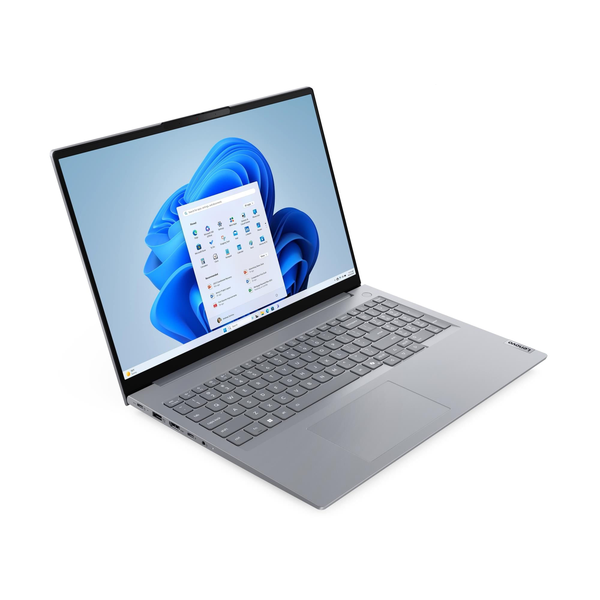 Portátil Lenovo ThinkBook 16 G9, Intel Core 5, pantalla WUXGA 16", SSD 512GB y Windows 11 Pro. 21US004QFJ