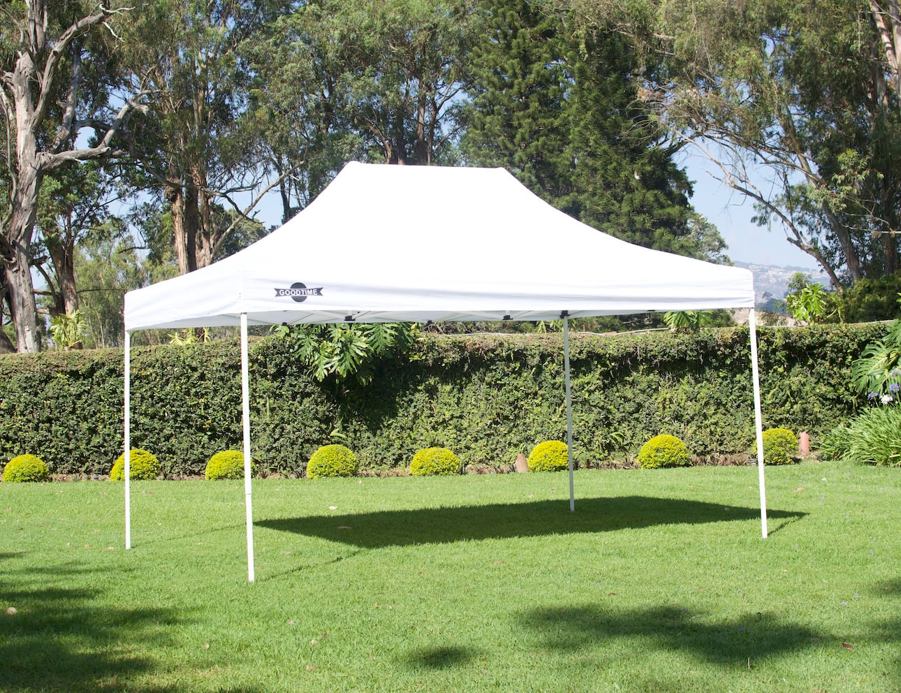 Toldo GOODTIME Impermeable y Retractil de 3mt x 4.5mt BLANCO
