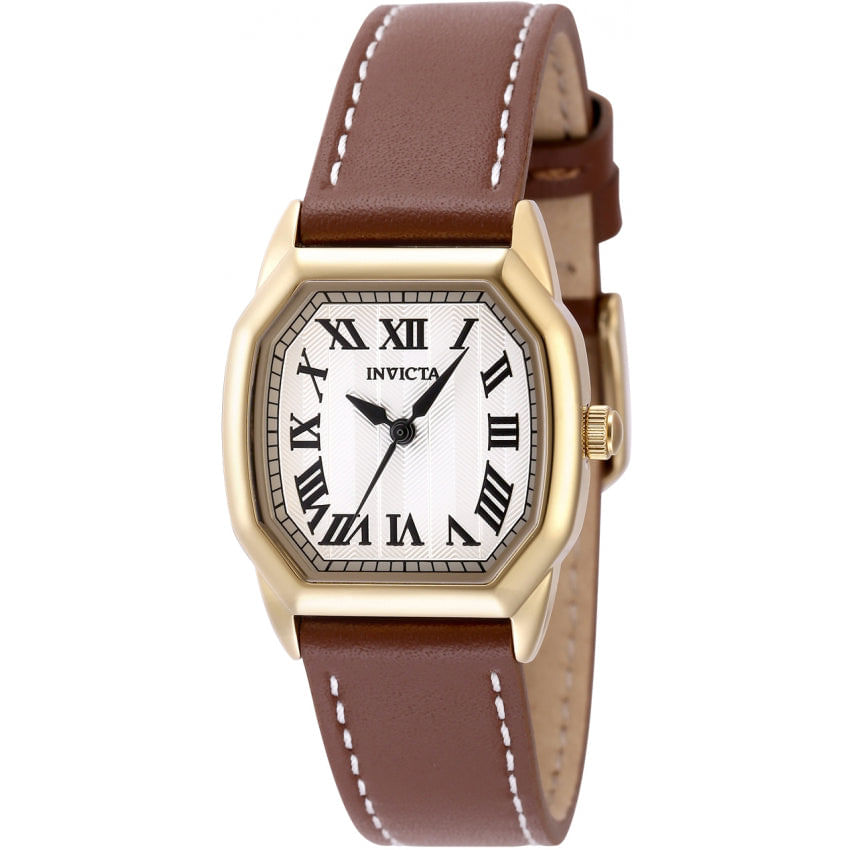 Reloj Invicta para dama con correa de cuero modelo: 48962