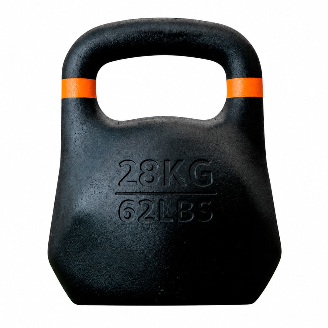 Kettlebell de hierro fundido pro de 28 kg