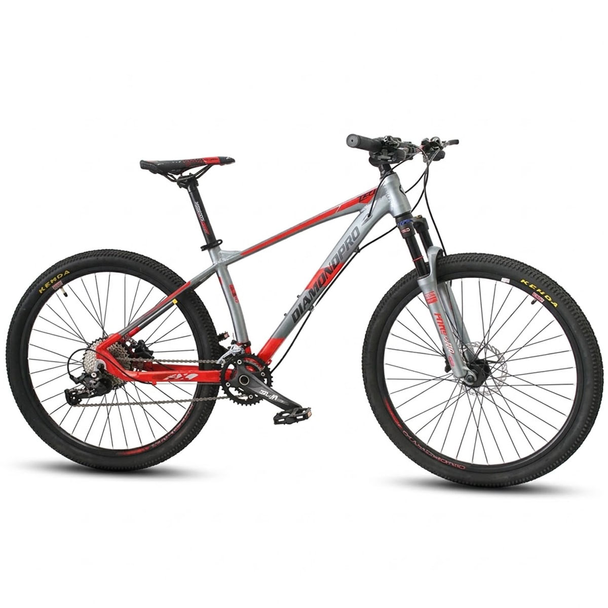 Bicicleta mtb27.5 Diamond forever pro2.0 alloy 2x10speed / gris rojo
