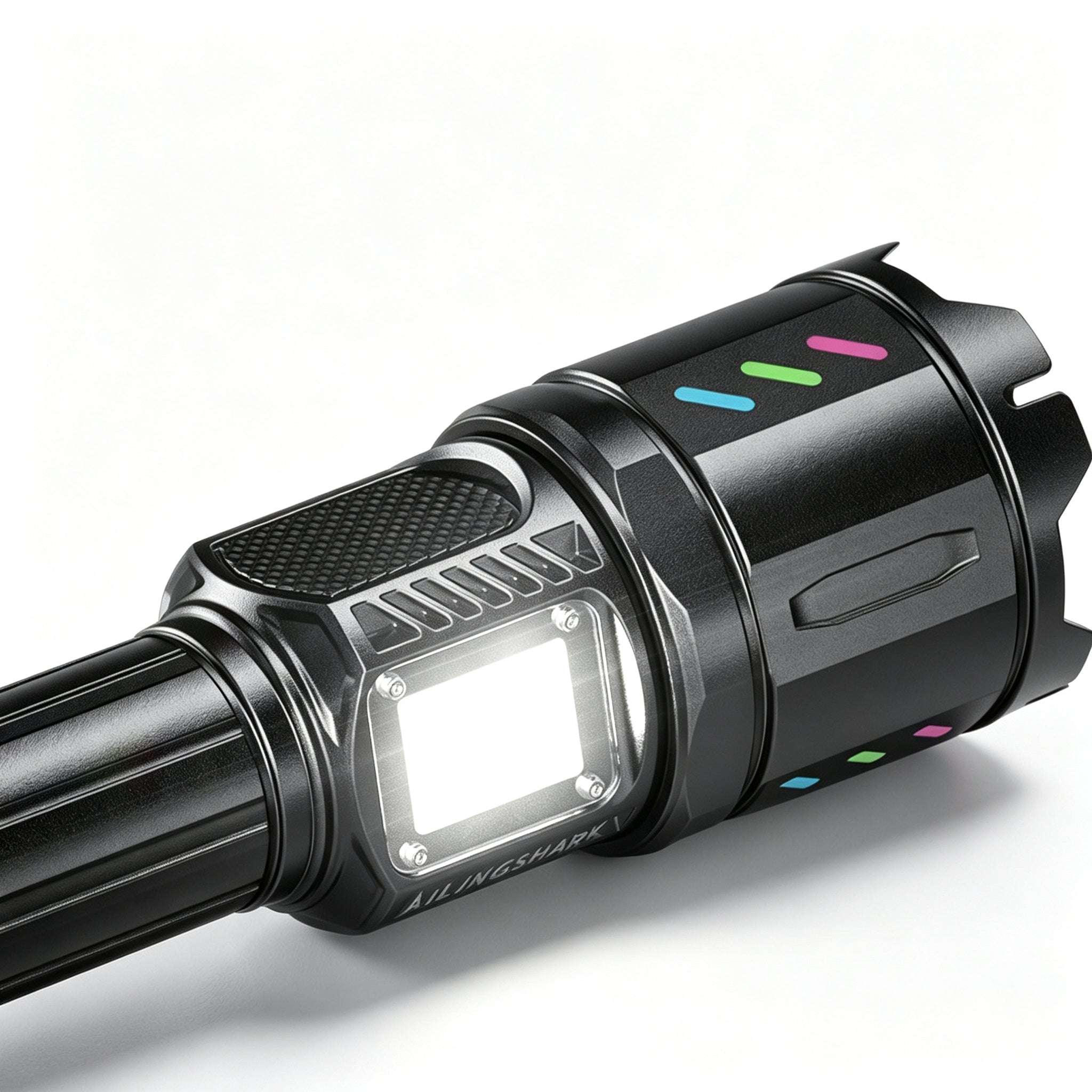Linterna Táctica Recargable W5251A de 2000 Lúmenes con Zoom