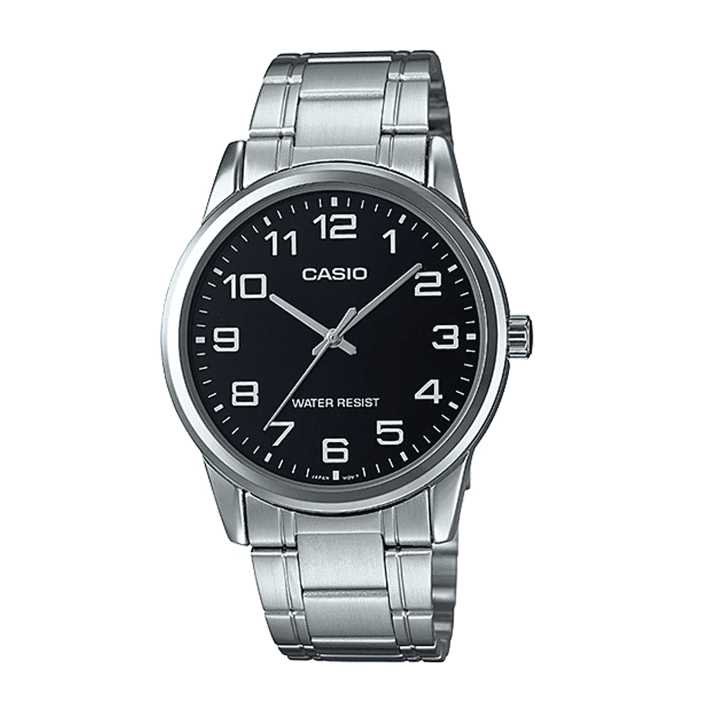 Reloj Casio para hombre con pulsera de acero modelo: MTP-V001D-1B