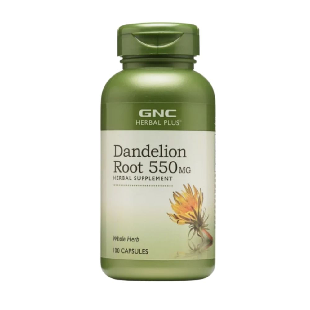 HP raíz de diente de león 550 mg GNC 100 cápsulas