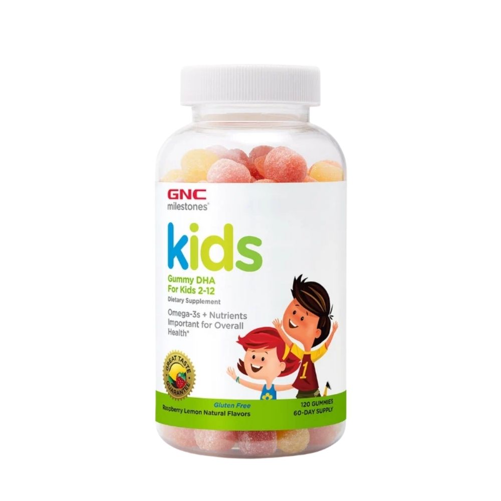 Milestones Kids DHA gomitas GNC 120 gomitas