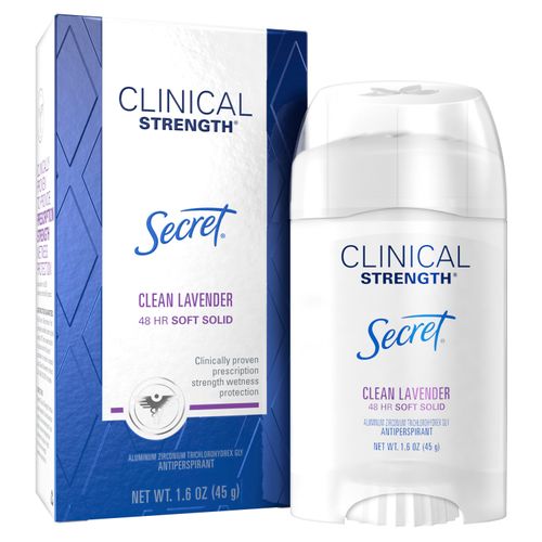 Desodorante Secret Clinical Lavanda - 45gr