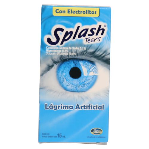SPLASH TEARS SOLUCIÓN OFTALMICO 15ML