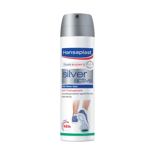 Antitranspirante Hansaplast Silver Active para pies  - 150ml